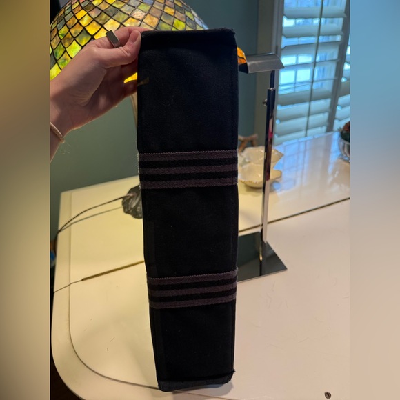 Hermes Authentic Large Size Navy Canvas Tote GUC - Picture 6 of 12